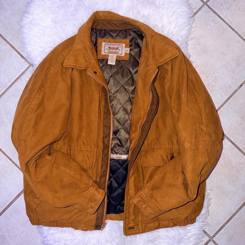 Vintage cabelas jacket brown
